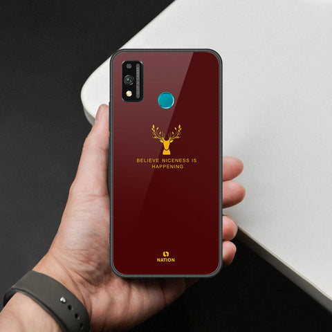 Honor 9X Lite Cover - Nice Series - HQ Ultra Shine Premium Infinity Glass Soft Silicon Borders Case
