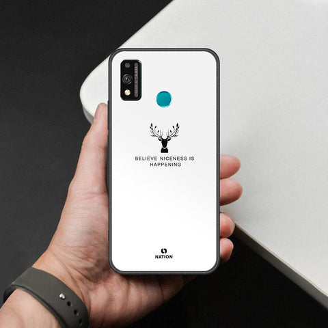 Honor 9X Lite Cover - Nice Series - HQ Ultra Shine Premium Infinity Glass Soft Silicon Borders Case
