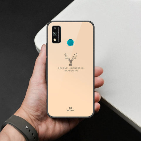 Honor 9X Lite Cover - Nice Series - HQ Ultra Shine Premium Infinity Glass Soft Silicon Borders Case