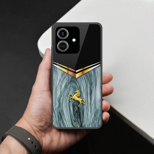 Honor Play 10 4G Cover - Majestic Royal V Design - HQ Premium Shine Durable Shatterproof Case