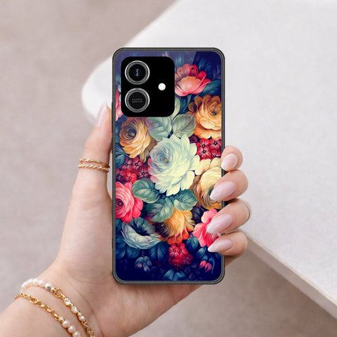 Honor Play 10 4G Cover - Floral Series 2 - HQ Premium Shine Durable Shatterproof Case