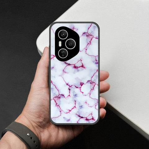 Honor 400 Pro Cover - White Marble Series - HQ Premium Shine Durable Shatterproof Case