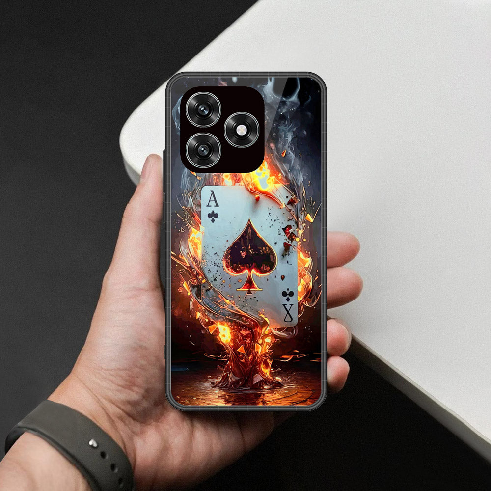 Honor X5c Plus Cover - Ace of Fire Rising Star Design - HQ Premium Shine Durable Shatterproof Case