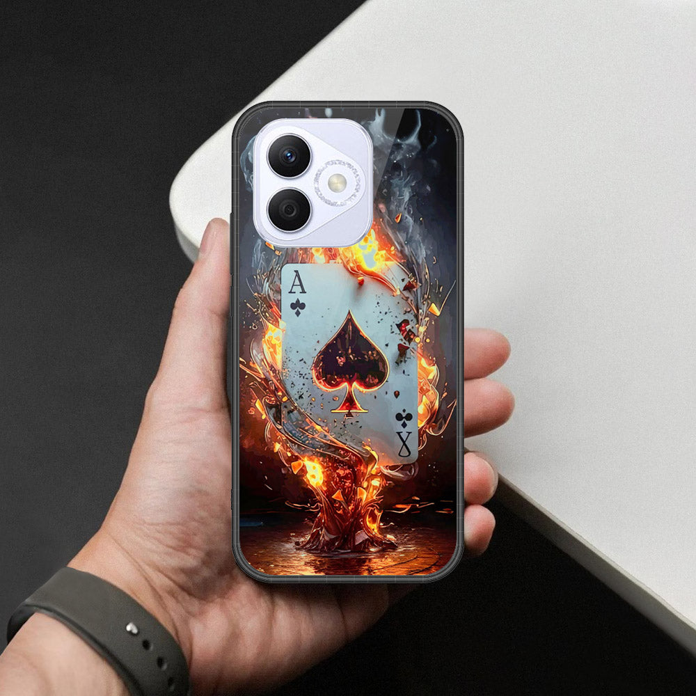 Honor X60i Cover - Ace of Fire Rising Star Design - HQ Premium Shine Durable Shatterproof Case