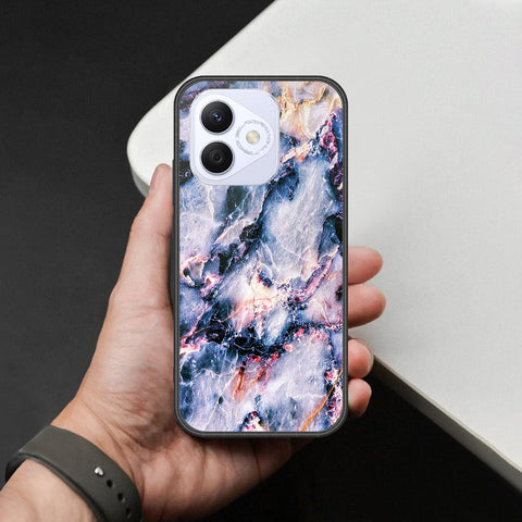 Honor X60i Cover - White Marble Series 2 - HQ Premium Shine Durable Shatterproof Case