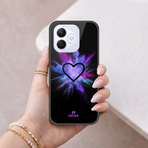 Honor X60i Cover - Onation Heart Series - HQ Premium Shine Durable Shatterproof Case