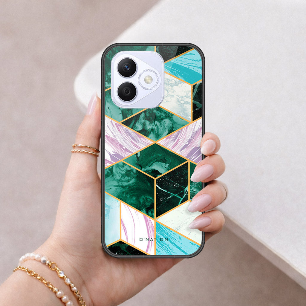 Honor X60i Cover - O'Nation Shades of Marble Series - HQ Premium Shine Durable Shatterproof Case