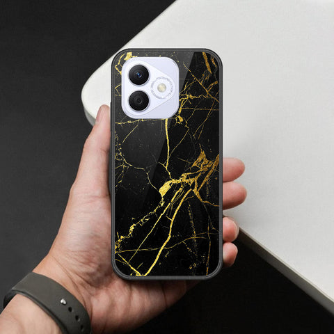 Honor X60i Cover - Black Marble Series - HQ Premium Shine Durable Shatterproof Case