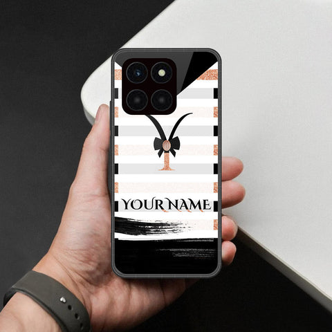 Honor X6a- Personalized Alphabet Series - HQ Premium Shine Durable Shatterproof Case