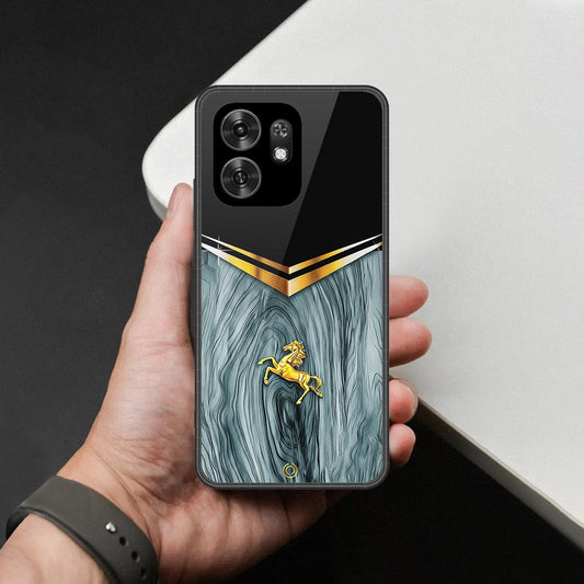 Honor X6d Cover - Majestic Royal V Design - HQ Premium Shine Durable Shatterproof Case