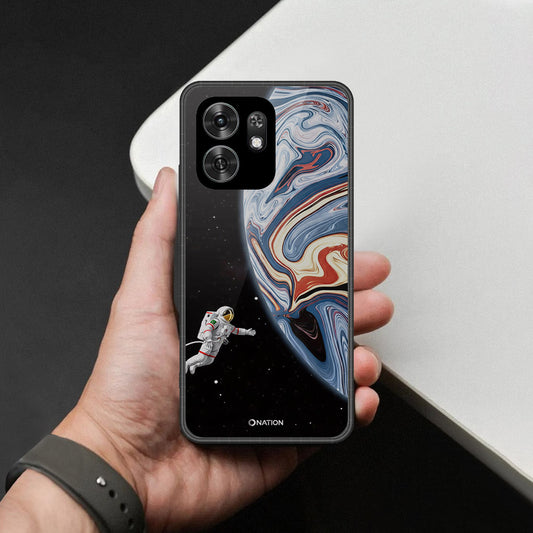 Honor X6d Cover - Cosmic Marble Astronaut Design - HQ Premium Shine Durable Shatterproof Case