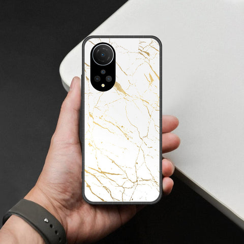 Honor X7 Cover - White Marble Series 2 - HQ Premium Shine Durable Shatterproof Case