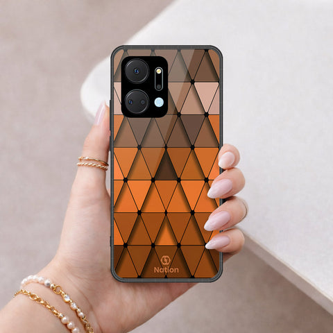 Honor X7a Cover - Onation Pyramid Series - HQ Premium Shine Durable Shatterproof Case