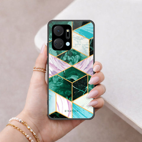 Honor X7a Cover - O'Nation Shades of Marble Series - HQ Premium Shine Durable Shatterproof Case