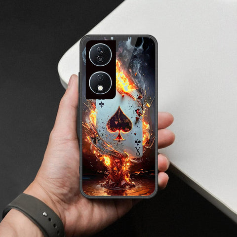 Honor Play 50 Plus Cover - Ace of Fire Rising Star Design - HQ Premium Shine Durable Shatterproof Case