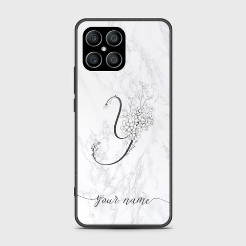 Honor X8 Cover - Personalized Alphabet Series - HQ Premium Shine Durable Shatterproof Case