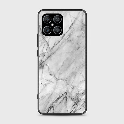 Honor X8 Cover - White Marble Series - HQ Premium Shine Durable Shatterproof Case