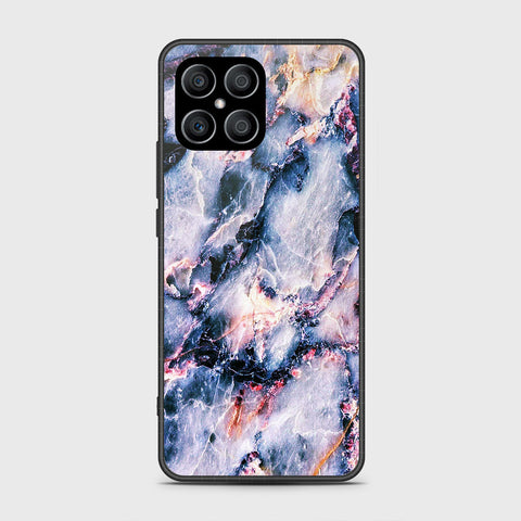 Honor X8 Cover - White Marble Series 2 - HQ Premium Shine Durable Shatterproof Case