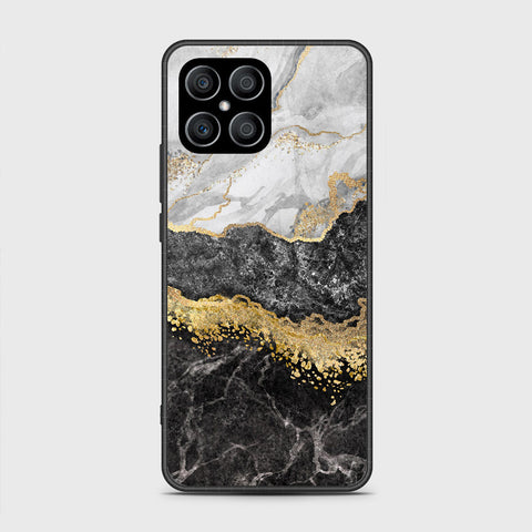 Honor X8 Cover - Colorful Marble Series - HQ Premium Shine Durable Shatterproof Case