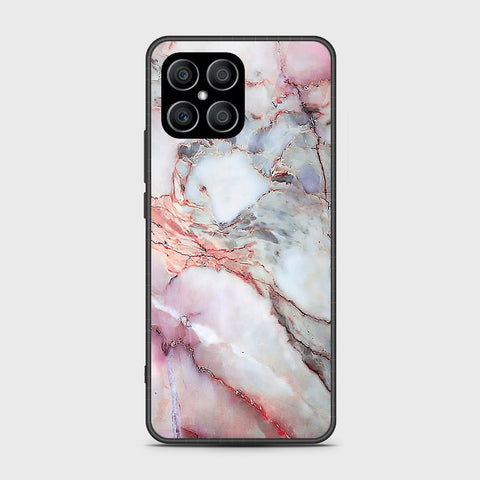 Honor X8 Cover - Colorful Marble Series - HQ Premium Shine Durable Shatterproof Case