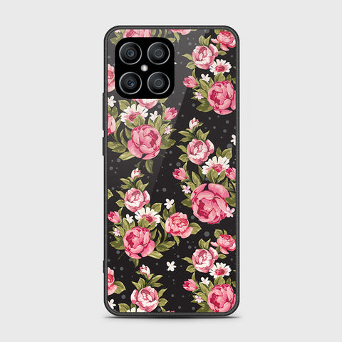 Honor X8 Cover - Floral Series - HQ Premium Shine Durable Shatterproof Case