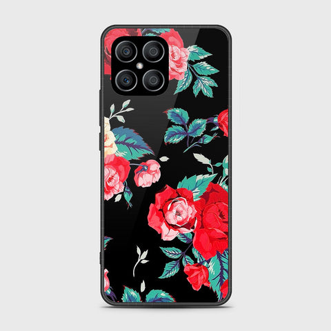 Honor X8 Cover - Floral Series - HQ Premium Shine Durable Shatterproof Case