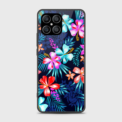 Honor X8 Cover - Floral Series - HQ Premium Shine Durable Shatterproof Case