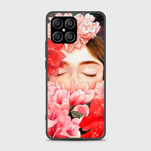 Honor X8 Cover - Floral Series - HQ Premium Shine Durable Shatterproof Case