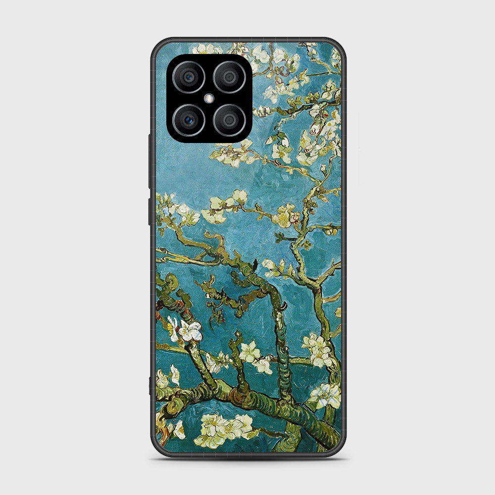 Honor X8 Cover - Floral Series 2 - HQ Premium Shine Durable Shatterproof Case