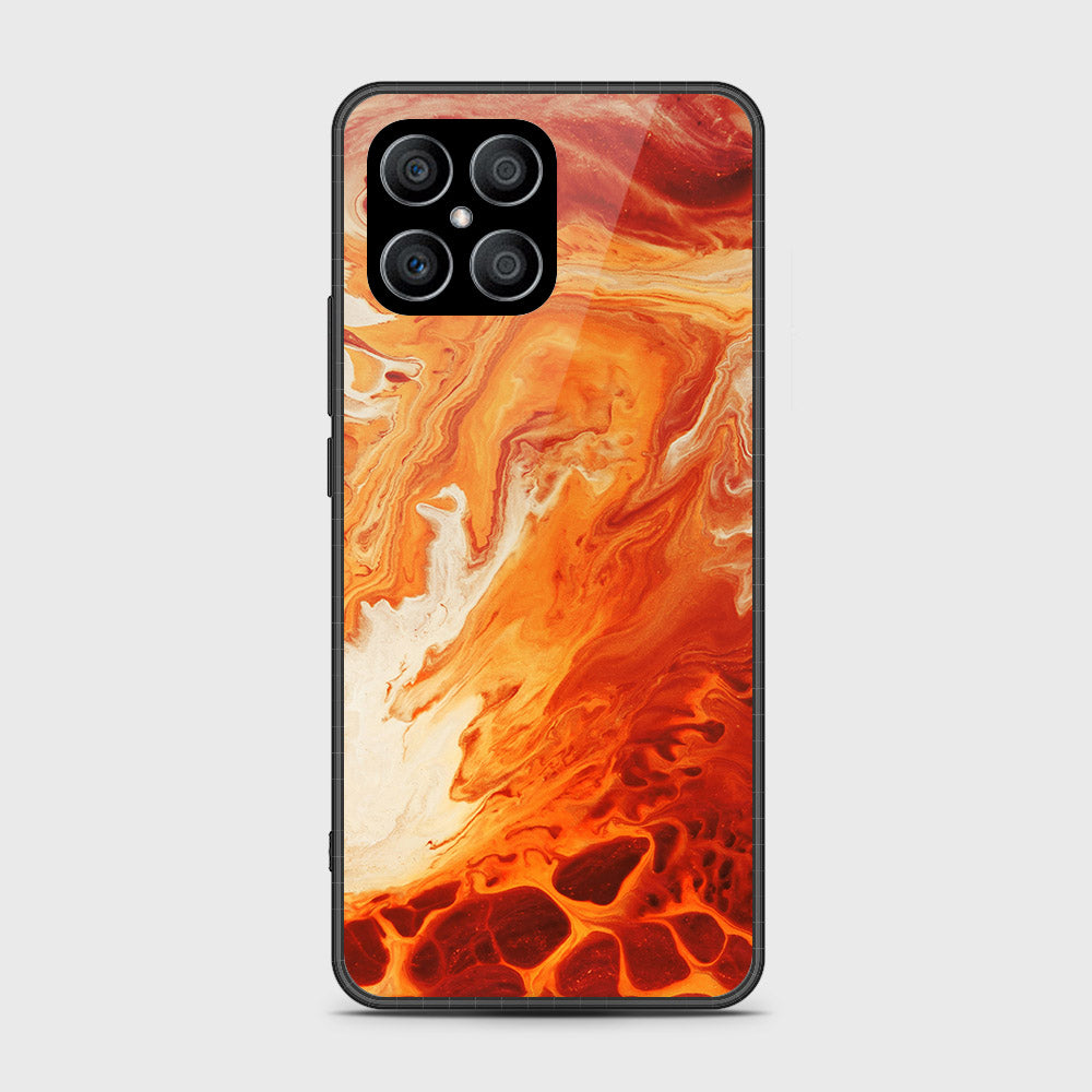 Honor X8 Cover - Mystic Marble Series - HQ Premium Shine Durable Shatterproof Case