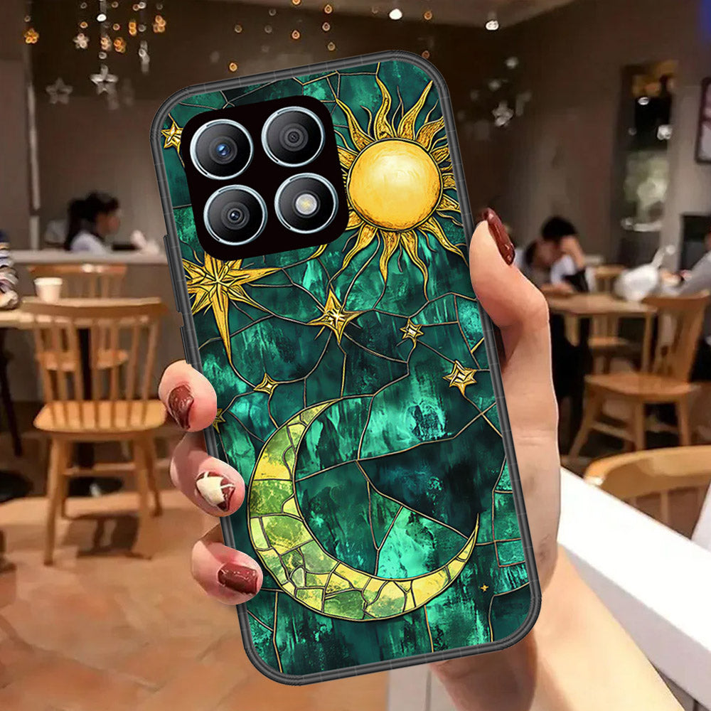 Honor X8a Cover - Celestial Starry Universe Series - HQ Premium Shine Durable Shatterproof Case