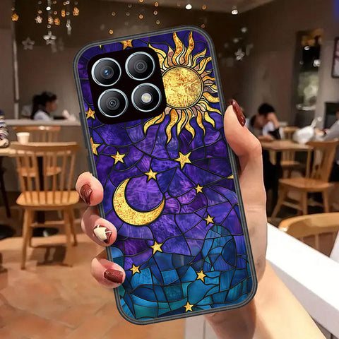 Honor X8a Cover - Celestial Starry Universe Series - HQ Premium Shine Durable Shatterproof Case