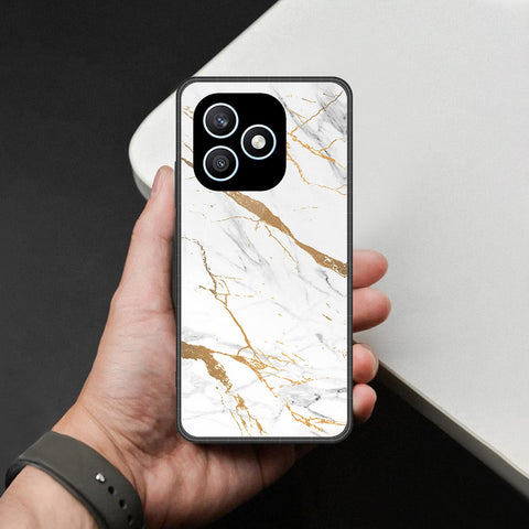 Honor X8d Cover - Mystic Marble Series - HQ Ultra Shine Premium Infinity Glass Soft Silicon Borders Case