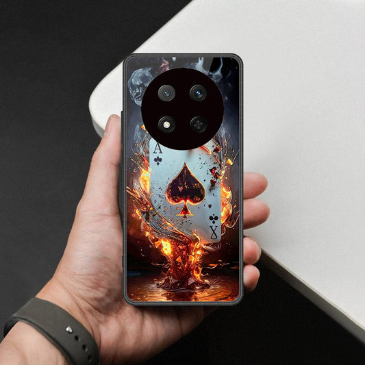 Honor Magic 7 Lite Cover - Ace of Fire Rising Star Design - HQ Premium Shine Durable Shatterproof Case
