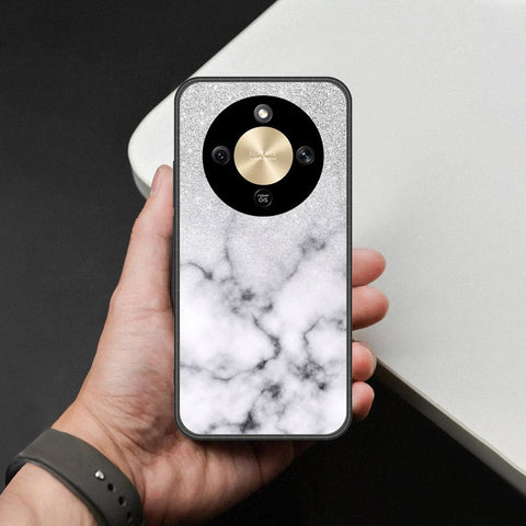Honor X9d Cover - White Marble Series - HQ Premium Shine Durable Shatterproof Case