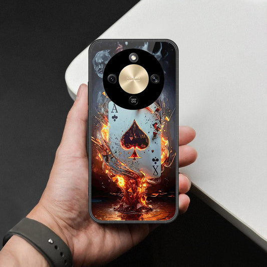 Honor X9d Cover - Ace of Fire Rising Star Design - HQ Premium Shine Durable Shatterproof Case