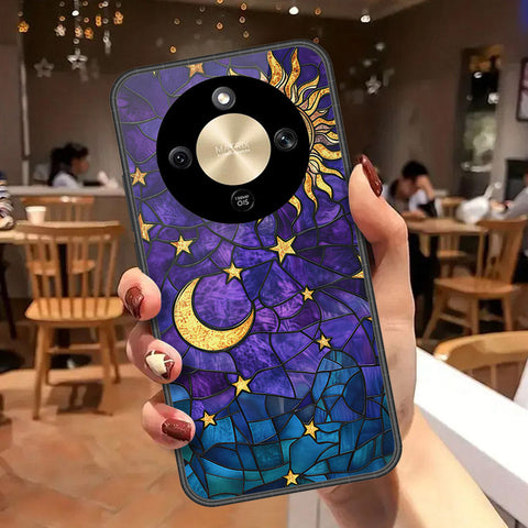 Honor X70 Cover - Celestial Starry Universe Series - HQ Premium Shine Durable Shatterproof Case