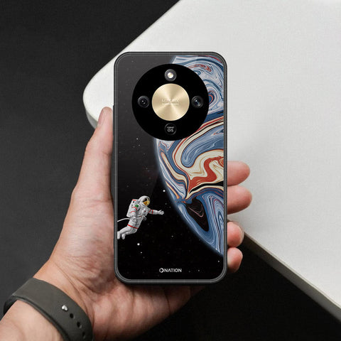 Honor X9d Cover - Cosmic Marble Astronaut Design - HQ Premium Shine Durable Shatterproof Case