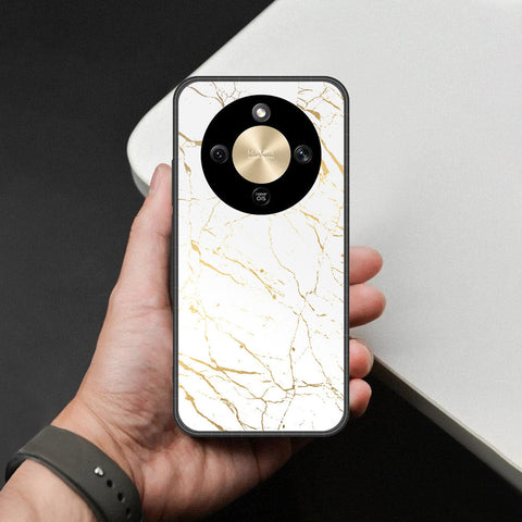 Honor X9d Cover - White Marble Series 2 - HQ Premium Shine Durable Shatterproof Case