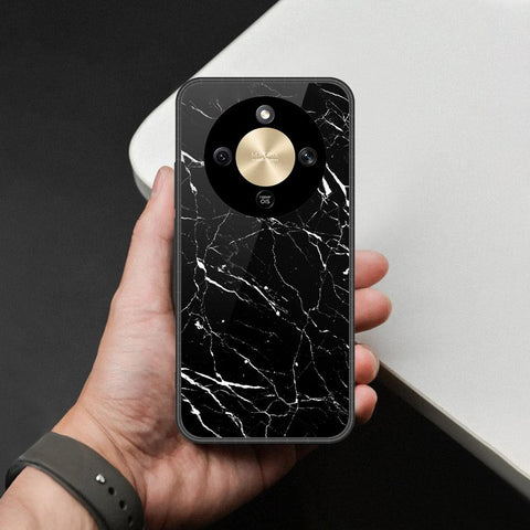 Honor X9d Cover - Black Marble Series - HQ Premium Shine Durable Shatterproof Case