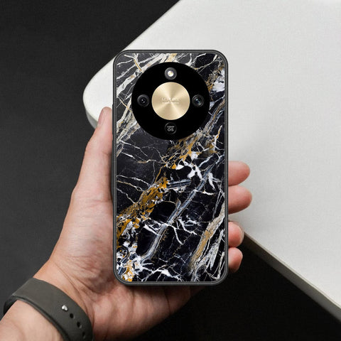 Honor X9d Cover - Black Marble Series - HQ Premium Shine Durable Shatterproof Case