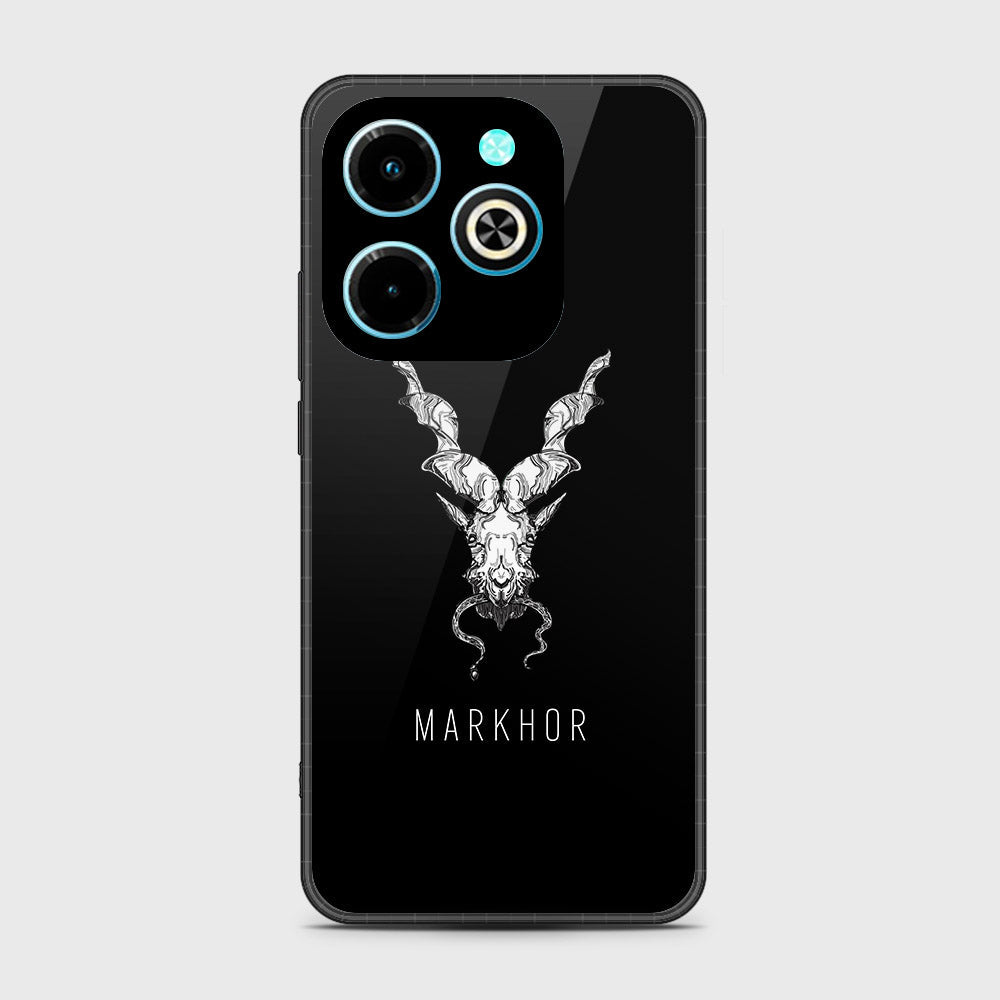 Infinix Smart 8 Cover - Markhor Series - HQ Premium Shine Premium Infinity Glass Soft Silicon Borders Case (Fast Delivery)