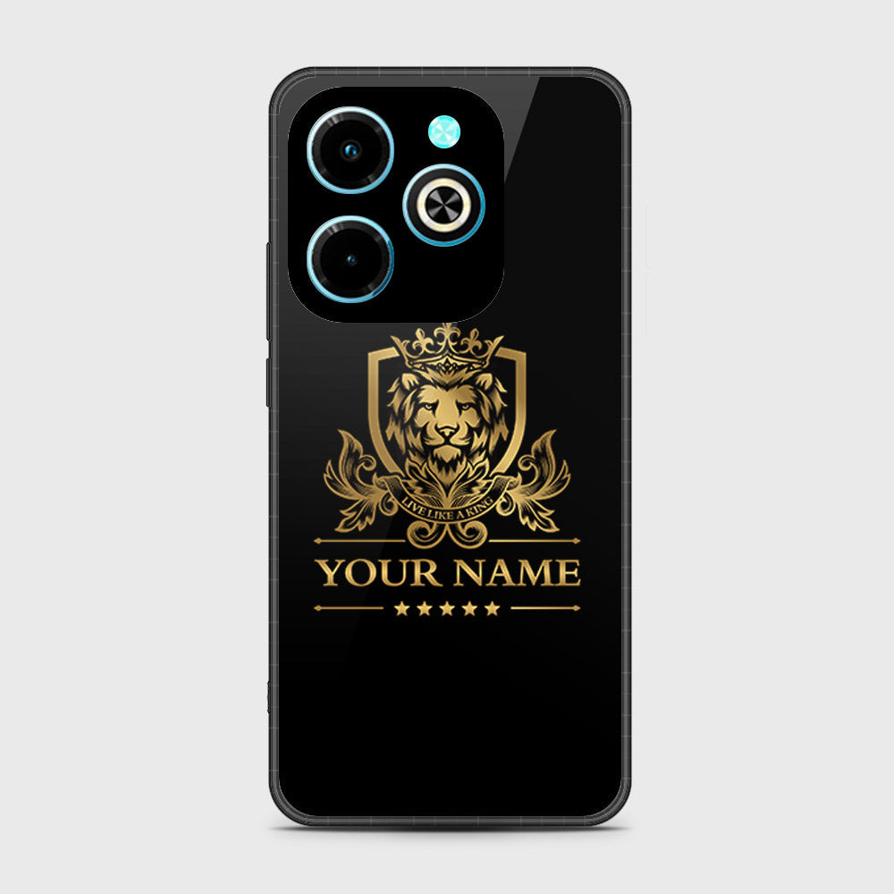 Infinix Hot 40i Cover - Gold Series - HQ Premium Shine Durable Shatterproof Case