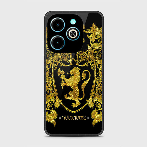 Infinix Hot 40i Cover - Gold Series - HQ Premium Shine Durable Shatterproof Case