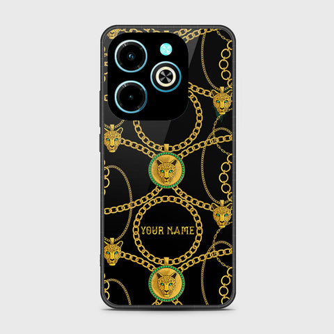 Infinix Hot 40i Cover - Gold Series - HQ Premium Shine Durable Shatterproof Case