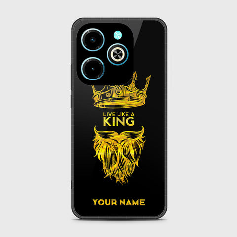 Infinix Hot 40i Cover - Gold Series - HQ Premium Shine Durable Shatterproof Case