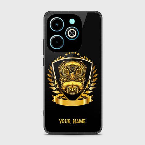 Infinix Hot 40i Cover - Gold Series - HQ Premium Shine Durable Shatterproof Case