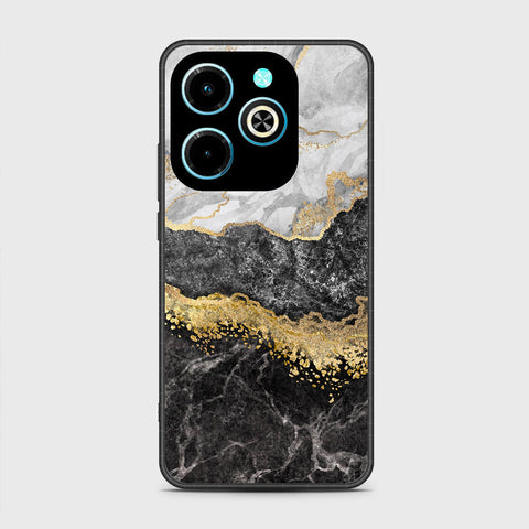 Infinix Hot 40i Cover - Colorful Marble Series - HQ Premium Shine Premium Infinity Glass Soft Silicon Borders Case