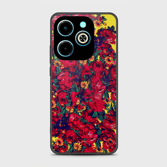 Infinix Hot 40i Cover - Floral Series - HQ Premium Shine Durable Shatterproof Case