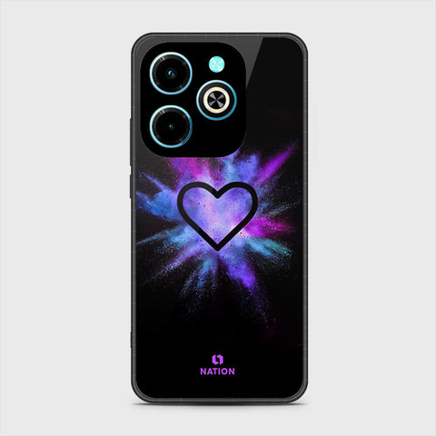 Infinix Hot 40i Cover - Onation Heart Series - HQ Premium Shine Durable Shatterproof Case